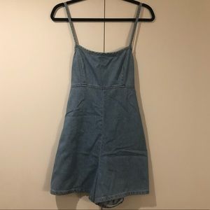 Urban Outfitters Denim Romper